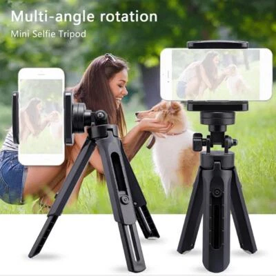 $10.40 • Buy Adjustable Tripod Desktop Stand Desk Holder Selfie Stick Mount For Cell Phone