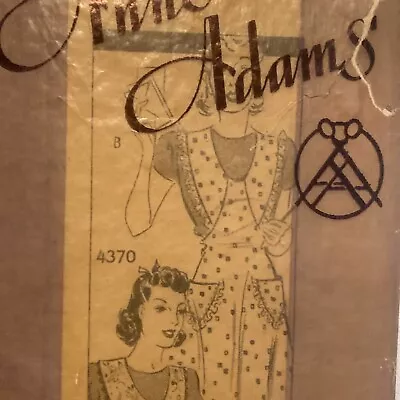 Vintage Anne Adams Sewing Patterns Women's Aprons Unprinted Patterns • $19.95