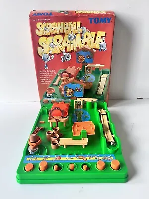 Screwball Scramble Classic Skill Marble Maze Complete Family Fun Game 1990s Tomy • £18