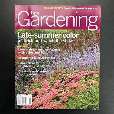 $8.81 • Buy Fine Gardening Magazine October 2009 / Late-Summer Color