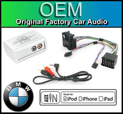 £39.99 • Buy BMW 3 Series E46 AUX In Lead Car Stereo IPod IPhone Player Adapter Connection