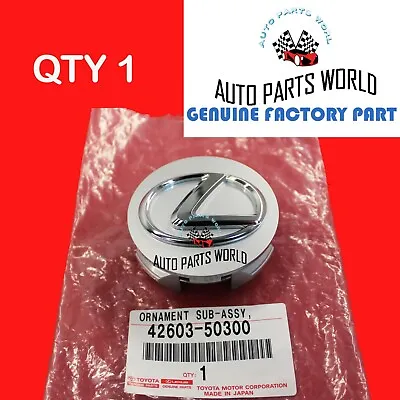 Genuine Oem Lexus Es350 Is250/350 Ls460 Rx350 Wheel Center Hub Cap 42603-50300 • $28.73