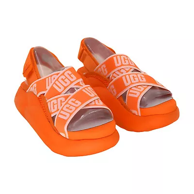 Ugg Women's LA Cloud Sandals AUTHENTIC New Slides Size 6 Orange • $35