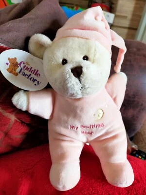 £6 • Buy Best Years Cuddle Factory Bedtime Bear Plush