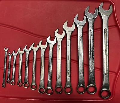 Vintage SK S-K 13 Piece Combination Wrench Set SAE Standard 1 -1/4  PLS READ • $59.99