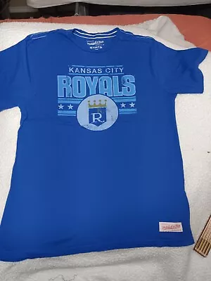 Mitchell  Ness Womans Kansas City Royals T Shirt XL TAILored Fit • $15