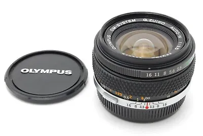 【MINT】Olympus OM System G.Zuiko Auto-W 21mm F/3.5 MF Lens From JAPAN • £319.99