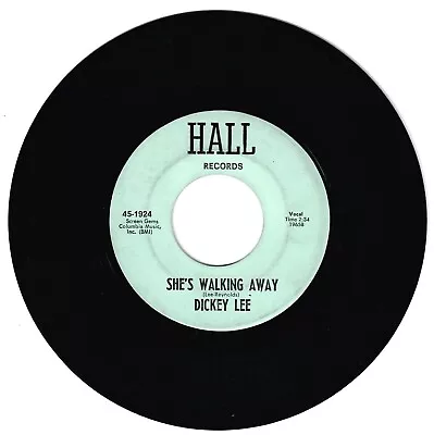 Dickey Lee 1964 Hall 45rpm  She's Walking Away  B/w  Big Brother  TeeN Rocker • $8