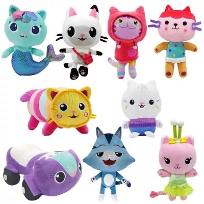 Gabby's Plush Doll House Plush Toy Gabby's Plush Doll Cartoon Doll Cute Cat Doll • £10.88