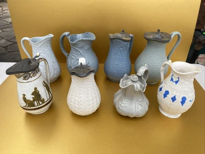£109.99 • Buy Victorian Jugs X8 Relief Moulded 
