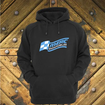 Mercury Merc Snowmobile Hoodie With Vintage Style Flag Logo • $26.14