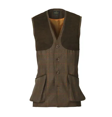Laksen Grouse Collection Men's Tweed Shooting Vest • £199