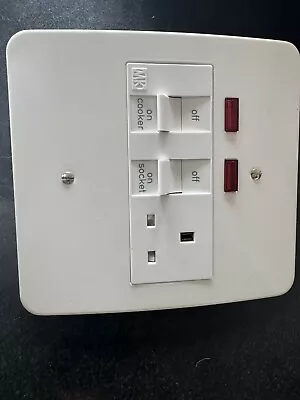 MK K5011WHI Cooker Control Unit With Neons - Larger Metal Plate Type • £32