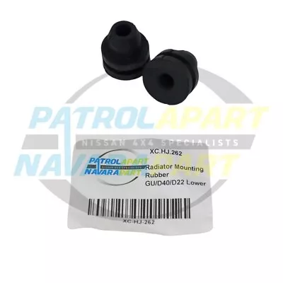 Radiator Mounting Rubber Lower Pair For Nissan Patrol Y61 GU (XC-HJ-262) • $22.95