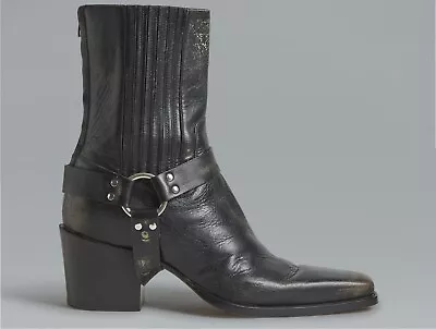 NWT Dsquared2 Biker Ring Ankle Boots EU43 Made In Italy • $1826.69