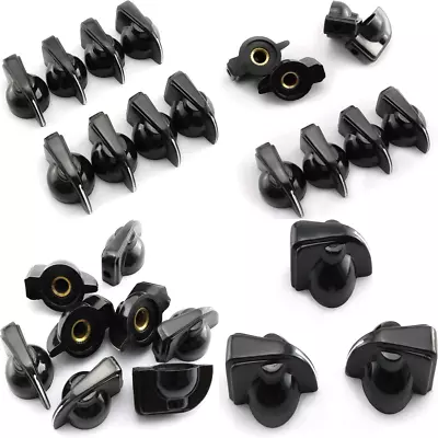 Chicken Head Knob 8PCS Black Vintage Guitar Amplifier Potentiometer Knob • $10.36