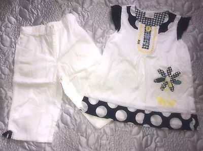 Girls NEXT Matching Summer Outfit Set Age 2-3 Years  • £5.99