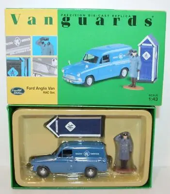 Vanguards 1/43 Scale Diecast VA00413 - Ford Anglia Van - RAC Set • $95.69