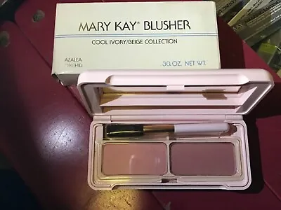 $39.99 • Buy Mary Kay AZALEA ORCHID Blusher .30 Oz BNIB W Brush Cool Ivory Beige Collection