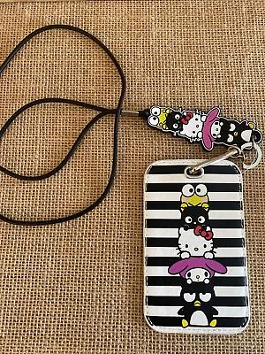 Hello Kitty 40th Anniversary Sanrio Stretchy Lanyard ID Holder Claire’s New • $33.95