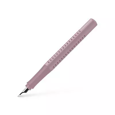 Faber-Castell Grip Harmony Fountain Pen In Rose Shadows - Medium Point - NEW • $22.95