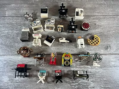 Lot Of 25 Vintage Acme Refrigerator Magnets  Miniature Kitchen Home Mixed Genre • $99.99