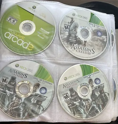 Xbox 360 Loose Disc Only Lot A-Z Pick N Choose Bundle Low Prices High Quality • $7