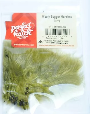 Perfect Hatch Wooly Bugger Marabou • $4.99