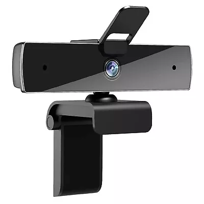 Webcam FULL HD With Microphone And Privacy Cover Upgraded QTNIUE FHD 1080p 30FPS • $12.95