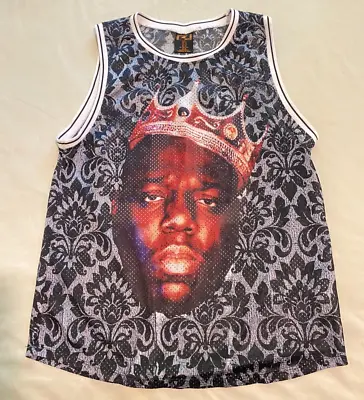 Brooklyn Mint Biggie Smalls Mesh Tank Top Jersey Size Medium • $11.96