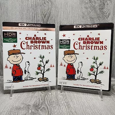 A Charlie Brown Christmas 4K UHD + Blu-ray + Digital + OOP Slipcover Ultra HD • $17.99