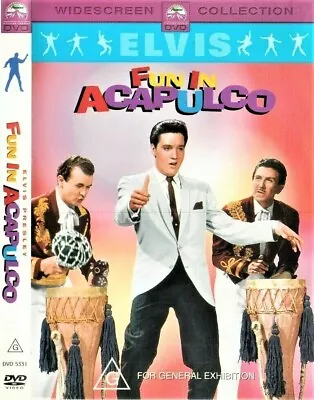 Fun In Acapulco DVD - Elvis (Region 4 1963) FREE POST • $12.50