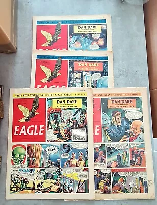 4 Vintage EAGLE Comics 19521953 & 1954 • $4.96