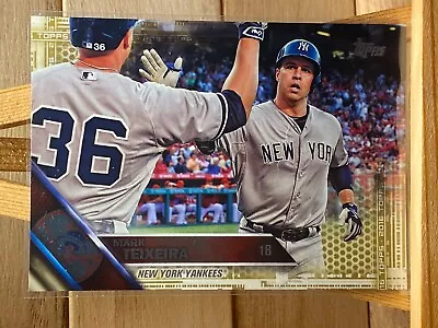 2016 Topps Gold #204 Mark Teixeira Serial Number # /2016 • $0.99