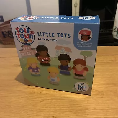 Chad Valley Little Tots Of Tots Town Figures People Pack Of 5 BNIB NEW Age 18m + • £9.99