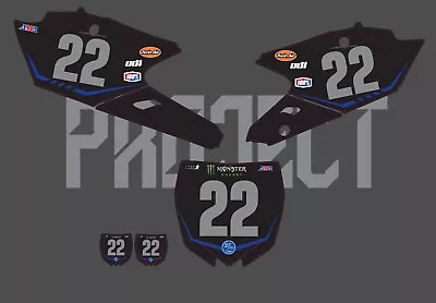 Number Graphics For Yamaha  - Monster Edition 2014-18 Yz250F/ 14-17 Yz450f • $65