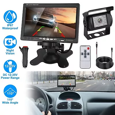 Backup Camera Wireless Car Rear View Reverse System Night Vision For Truck RV • $56.29