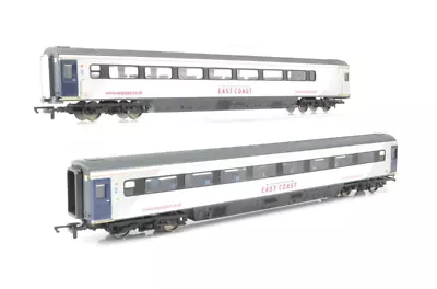 Hornby OO Gauge - R4441/4442 East Coast Mk3 StandardCoach/TGS - Boxed • £59.95