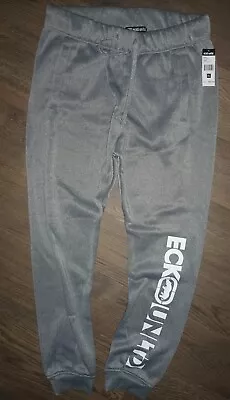 Ecko Men's Unltd Drawstring 3 Pocket Logo Fleece Joggers Sweatpants Sz XL NWT • $19.19