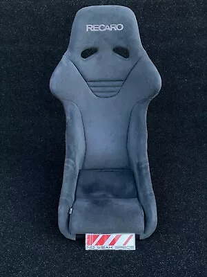 RECARO Rs-g RED Stit Alcantara Fixed Back Bucket Seats S2000 GTR 911 Porsche Evo • $2600