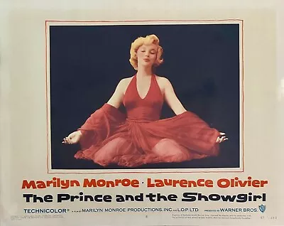 Marilyn Monroe The Prince And The Showgirl Original Lobby Card #8 (1957) 11 X14  • $500