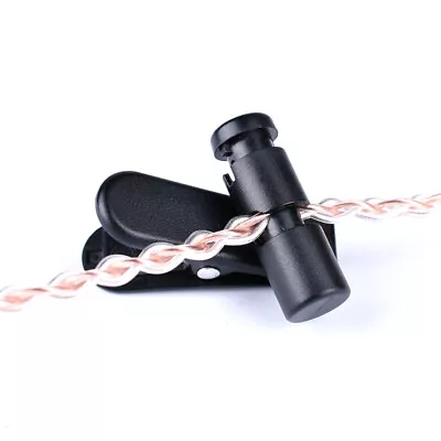 2/5Pcs Cable Cord  Collar Headset Clamp Cable Clips Earphone Winder Accesso. ZSY • £5.93