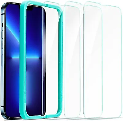 $9.99 • Buy 3X Tempered Glass Screen Protector For IPhone 13 Pro Max Mini With Applicator