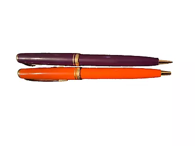 MONTBLANC Generation Ballpoint Orange Pen And Purple Pencil Clemson Tigers • $699.99