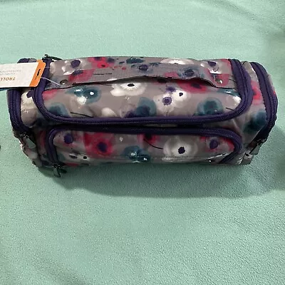 NEW Lug Trolley Cosmetic Case Floral Water • $39.99