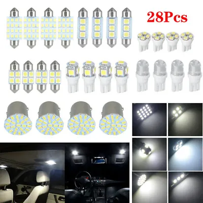 28Pcs Assorted LED Car Interior Package Map Dome License Plate Light Accessories • $7.98