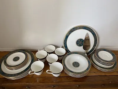 35 Piece Royal Doulton Carlyle Bone China Dinner And Coffee Set • £300