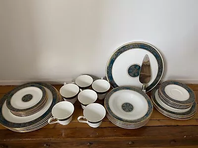 35 Piece Royal Doulton Carlyle Bone China Dinner And Coffee Set • £300