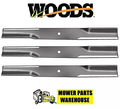 (3) Set Of 72  Finishing Mower Blades For Woods Rm372 Rm660 Part# 15127kt 15127 • $75.95