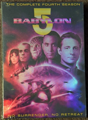 $12.50 • Buy NEW- Babylon 5 The Complete Fourth Season, 6 DVD’s Bruce Boxleitner Mira Furlan